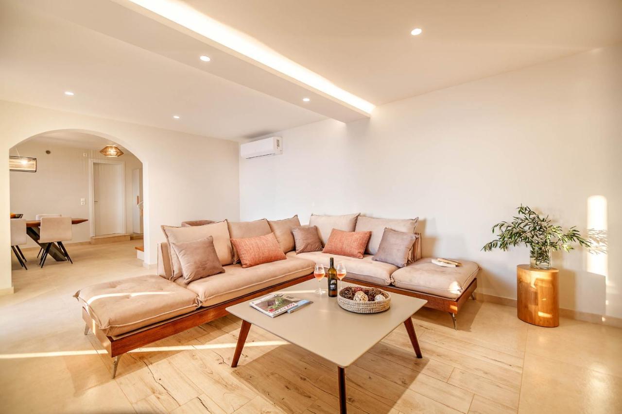 Ocean View Luxury Villa Ethra Kontogialos Экстерьер фото